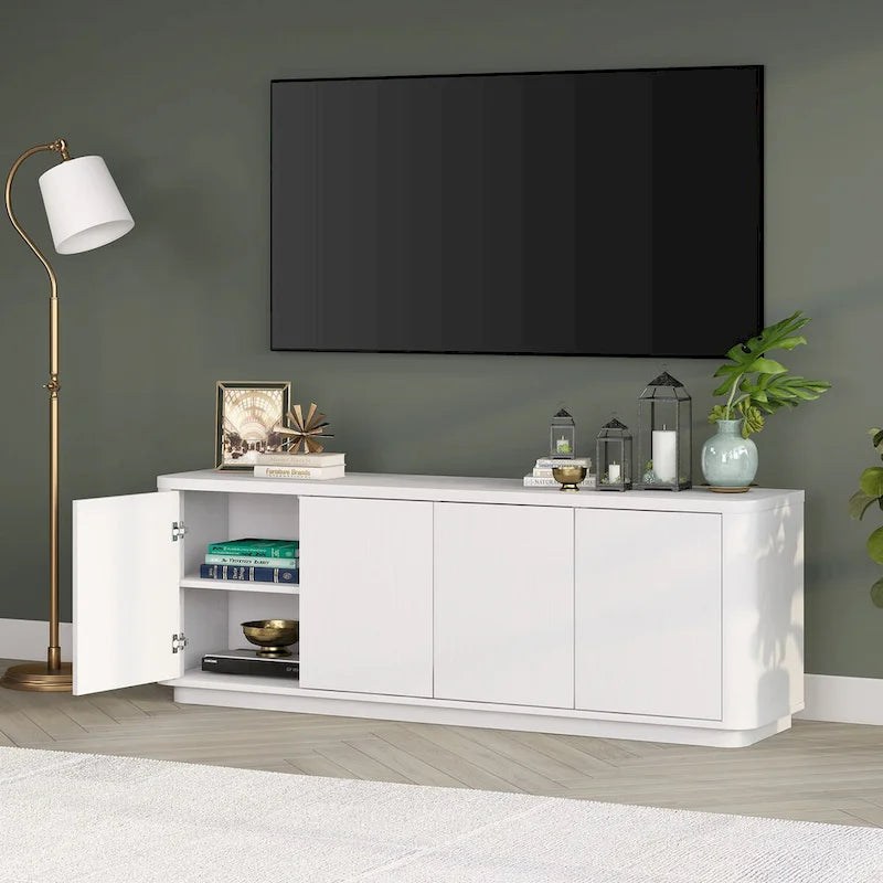 Plympton Rectangular TV Stand for TV's up to 75  - 68  Wide