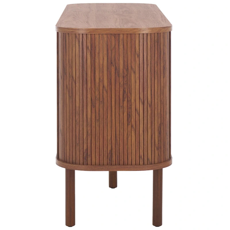 2 Tambour Door Sideboard/Media Stand. - 63Wx18Dx32H