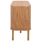 2 Tambour Door Sideboard/Media Stand. - 63Wx18Dx32H