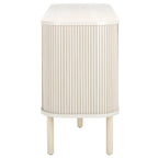 2 Tambour Door Sideboard/Media Stand. - 63Wx18Dx32H