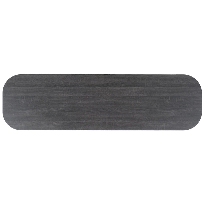 2 Tambour Door Sideboard/Media Stand. - 63Wx18Dx32H