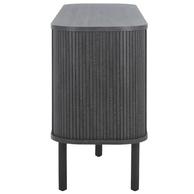 2 Tambour Door Sideboard/Media Stand. - 63Wx18Dx32H